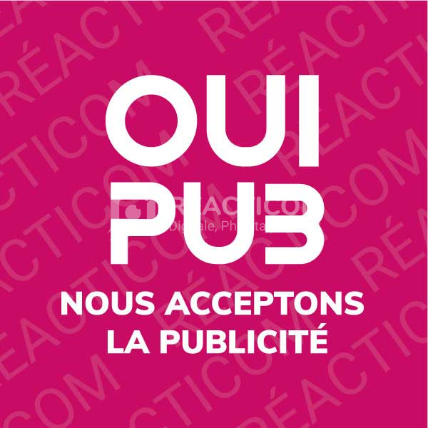 Autocollant Oui Pub pour boîte aux lettres ⋆ Réacticom ⋆ Livraison gratuite